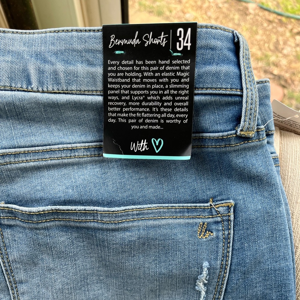 New LLR Jean shorts with tags